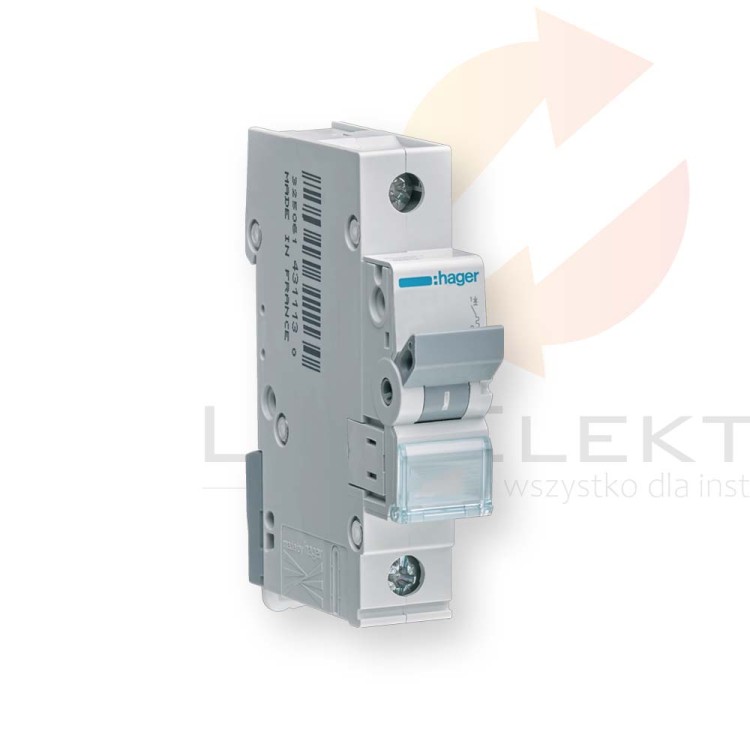 HAGER wyłącznik nadprądowy 1P C 3A AC MCN103E Hurtownia Elektryczna Lux-Elektro Rzeszów Tyczyn | Sklep Elektryczny Online