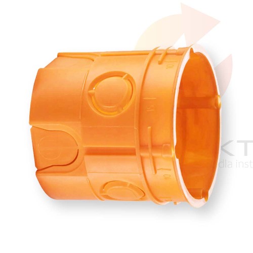 SIMET Puszka podtynkowa 60mm głęboka pomarańczowa Z60DF 33033008 /50szt./ -  - Hurtownia Elektryczna Lux-Elektro Rzeszów Tyczyn
