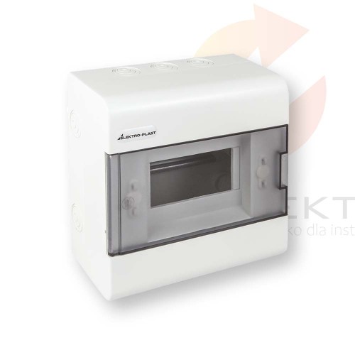 Rozdzielnica modułowa 1x6 natynkowa IP40 SRn-6 1.1 Hurtownia Elektryczna Lux-Elektro Rzeszów Tyczyn | Sklep Elektryczny Online