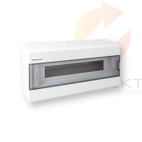 Rozdzielnica modułowa 1x18 natynkowa IP40 SRn-18 1.5 Hurtownia Elektryczna Lux-Elektro Rzeszów Tyczyn | Sklep Elektryczny Online