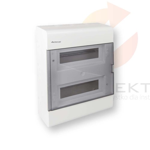 Rozdzielnica modułowa 2x12 natynkowa IP40 SRn-24 1.6 Hurtownia Elektryczna Lux-Elektro Rzeszów Tyczyn | Sklep Elektryczny Online