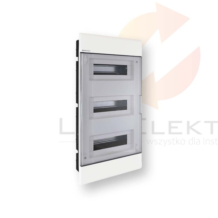 Rozdzielnica modułowa 3x12 podtynkowa SRp-36 2.36 Hurtownia Elektryczna Lux-Elektro Rzeszów Tyczyn | Sklep Elektryczny Online