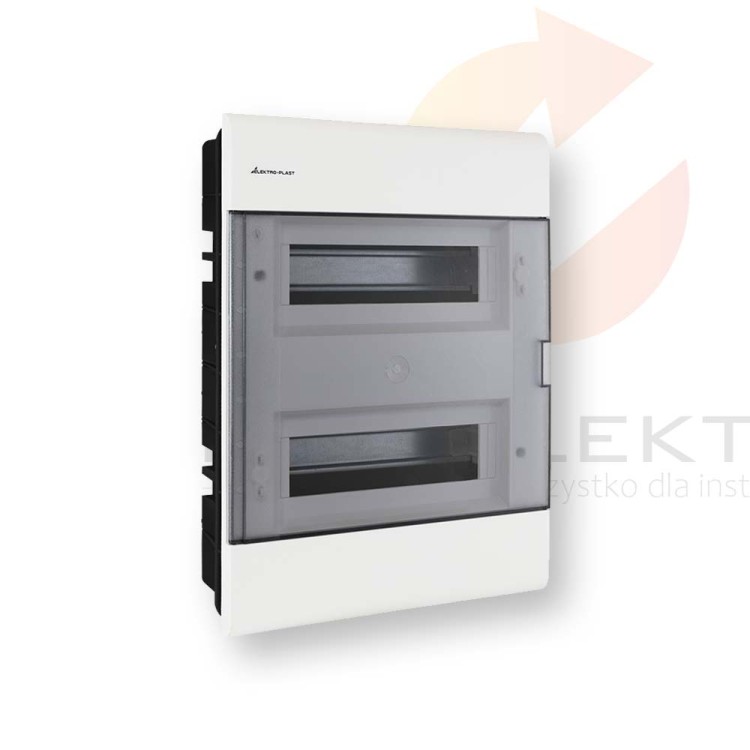 Rozdzielnica modułowa 2x12 podtynkowa IP40 SRp-24 2.5 Hurtownia Elektryczna Lux-Elektro Rzeszów Tyczyn | Sklep Elektryczny Online