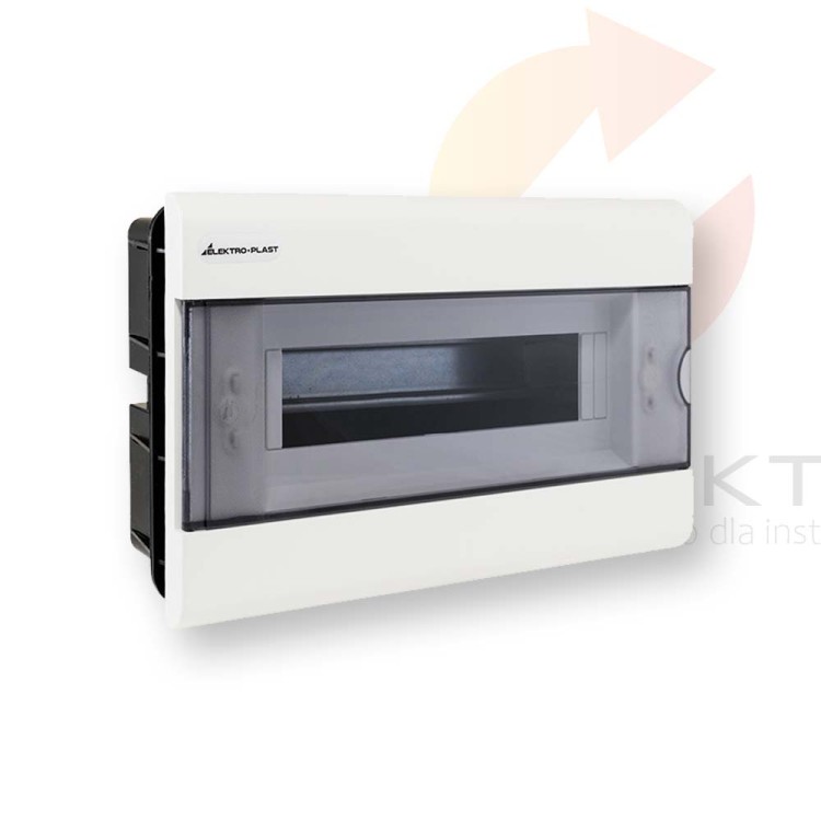 Rozdzielnica modułowa 1x12 podtynkowa IP40 SRp-12 2.3 Hurtownia Elektryczna Lux-Elektro Rzeszów Tyczyn | Sklep Elektryczny Online