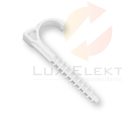 Uchwyt kablowy szybkiego montażu hakowy rury i przewody fi 24-28mm USMH - 25 /25szt./ 15.5 Hurtownia Elektryczna Lux-Elektro Rzeszów Tyczyn | Sklep Elektryczny Online