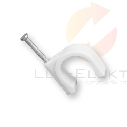 Uchwyt kablowy okrągły fi 14mm FLOP-14 /100szt./ 27.14 Hurtownia Elektryczna Lux-Elektro Rzeszów Tyczyn | Sklep Elektryczny Online