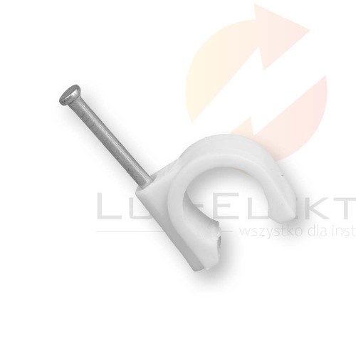 Uchwyt kablowy okrągły fi 12mm FLOP-12 /100szt./ 27.12 Hurtownia Elektryczna Lux-Elektro Rzeszów Tyczyn | Sklep Elektryczny Online