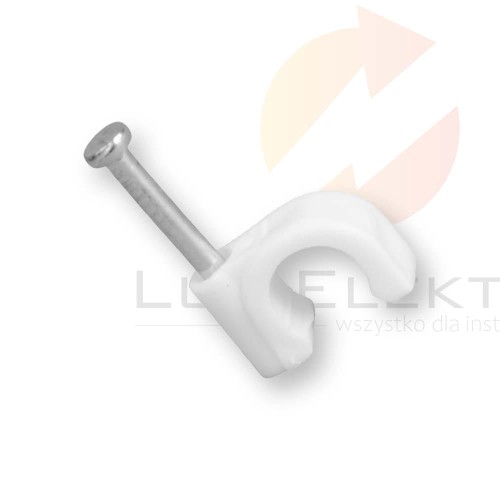 Uchwyt kablowy okrągły fi 7mm FLOP-7 /100szt./ 27.07 Hurtownia Elektryczna Lux-Elektro Rzeszów Tyczyn | Sklep Elektryczny Online