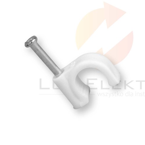 Uchwyt kablowy okrągły fi 8mm FLOP-8 27.08 /100szt./ Hurtownia Elektryczna Lux-Elektro Rzeszów Tyczyn | Sklep Elektryczny Online