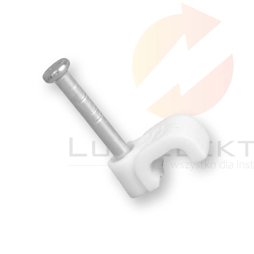 Uchwyt płaski do przewodów OMYp 2x0,5 FLOP-5/3 27.53 /100szt./  Hurtownia Elektryczna Lux-Elektro Rzeszów Tyczyn | Sklep Elektryczny Online