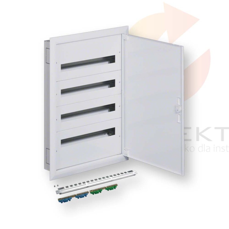 Rozdzielnica modułowa 4x24 podtynkowa IP30 FW424FT Hurtownia Elektryczna Lux-Elektro Rzeszów Tyczyn | Sklep Elektryczny Online