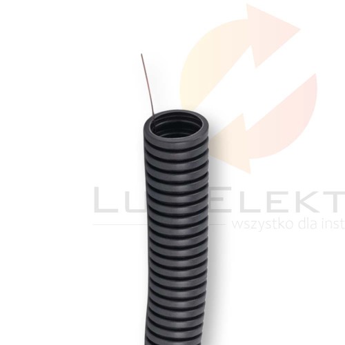 Rura karbowana z pilotem 20mm szara 320N RKLSP 20/16 10280 /25m/ TT PLAST | Hurtownia Elektryczna Lux-Elektro | Rzeszów, Tyczyn, Polska