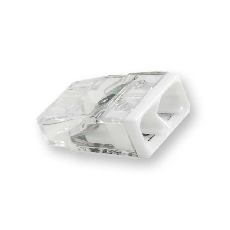 WAGO Szybkozłączka 2x 0,5-2,5mm2 transparentna /opakowanie 40szt/ 2273-202/995-040 Hurtownia Elektryczna Lux-Elektro Rzeszów Tyczyn | Sklep Elektryczny Online