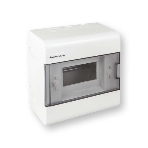 Rozdzielnica modułowa 1x6 natynkowa IP40 SRn-6 1.1 Hurtownia Elektryczna Lux-Elektro Rzeszów Tyczyn | Sklep Elektryczny Online