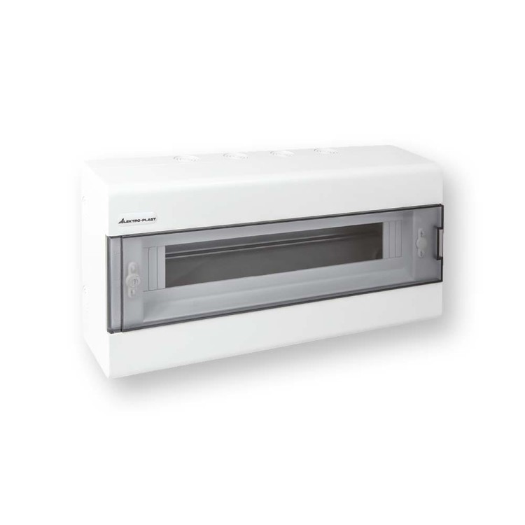Rozdzielnica modułowa 1x18 natynkowa IP40 SRn-18 1.5 Hurtownia Elektryczna Lux-Elektro Rzeszów Tyczyn | Sklep Elektryczny Online