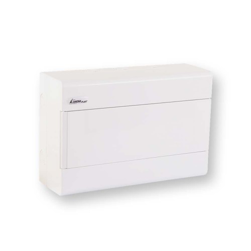 Rozdzielnica modułowa 1x12 natynkowa SRn-12/B (N+PE) 1.13 Hurtownia Elektryczna Lux-Elektro Rzeszów Tyczyn | Sklep Elektryczny Online