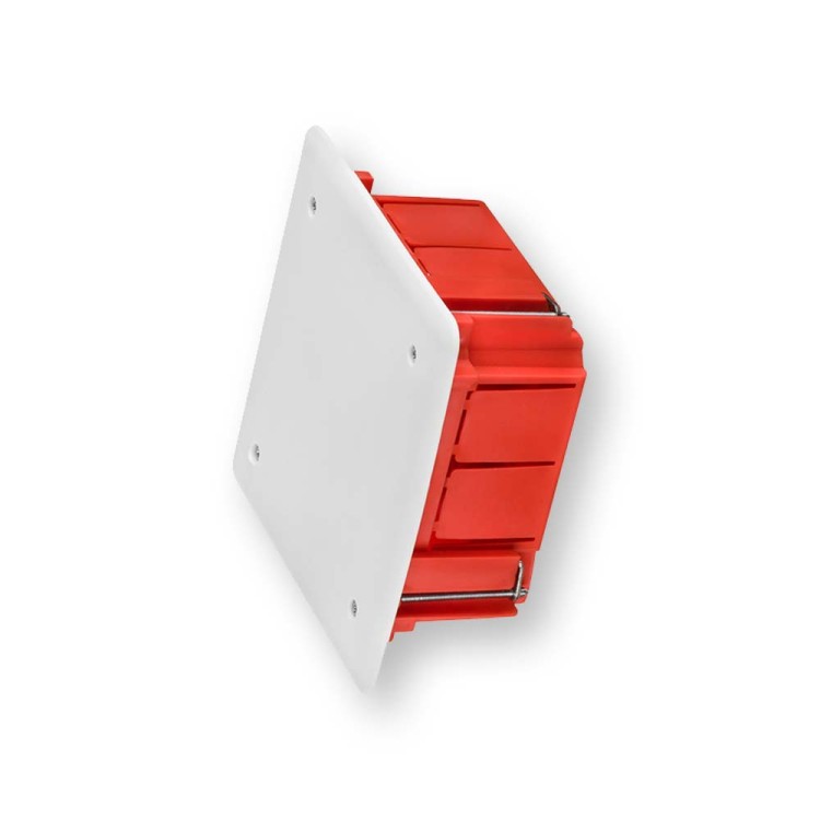 INSTALL-BOX Puszka instalacyjna p/t 89X89x50mm ceglasta 0260-00  Hurtownia Elektryczna Lux-Elektro Rzeszów Tyczyn | Sklep Elektryczny Online