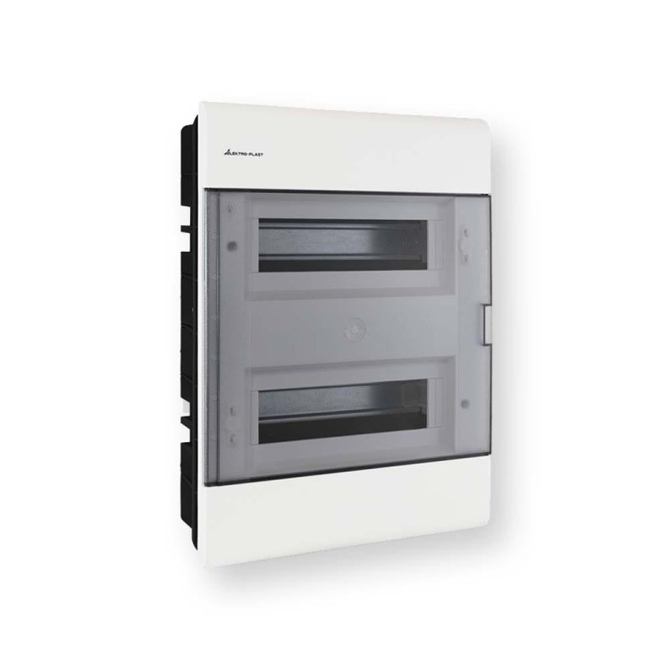 Rozdzielnica modułowa 2x12 podtynkowa IP40 SRp-24 2.5 Hurtownia Elektryczna Lux-Elektro Rzeszów Tyczyn | Sklep Elektryczny Online