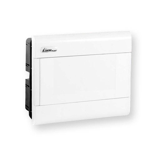 Rozdzielnica modułowa 1x8 podtynkowa SRp-8/B (N+PE) 2.12 Hurtownia Elektryczna Lux-Elektro Rzeszów Tyczyn | Sklep Elektryczny Online