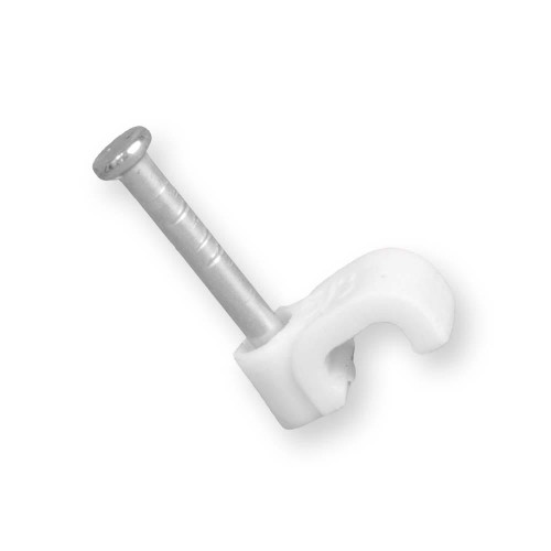 Uchwyt płaski do przewodów OMYp 2x0,5 FLOP-5/3 27.53 /100szt./  Hurtownia Elektryczna Lux-Elektro Rzeszów Tyczyn | Sklep Elektryczny Online