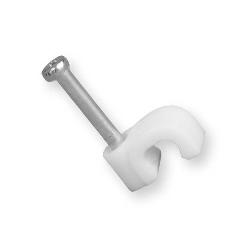 Uchwyt płaski do przewodów SMYp 2x0,75 FLOP-5/4 27.54 /100szt./ Hurtownia Elektryczna Lux-Elektro Rzeszów Tyczyn | Sklep Elektryczny Online