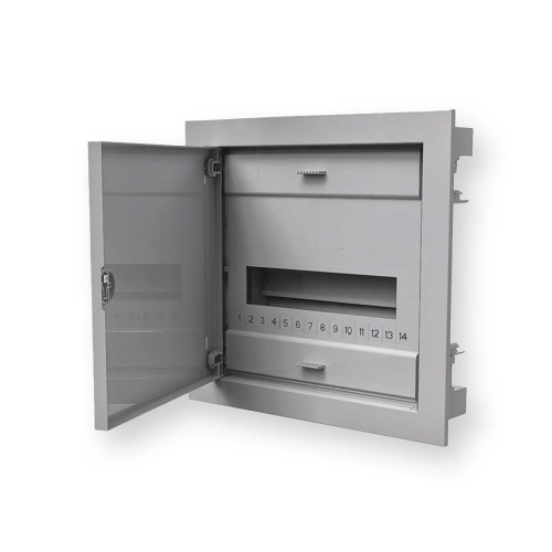 Rozdzielnica modułowa podtynkowa 1x12 RO-1 /drzwi metal/ ( N+PE) C.1512 Hurtownia Elektryczna Lux-Elektro Rzeszów Tyczyn | Sklep Elektryczny Online