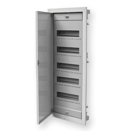 Rozdzielnica modułowa podtynkowa 5x12 RO-5 /drzwi metal/ (N+PE) C.1560 Hurtownia Elektryczna Lux-Elektro Rzeszów Tyczyn | Sklep Elektryczny Online