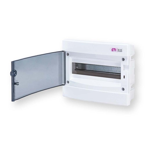 Rozdzielnica modułowa 1x12 podtynkowa /transparentna/ ECM12PT DIDO 001101011 ETI  Hurtownia Elektryczna Lux-Elektro Rzeszów Tyczyn | Sklep Elektryczny Online