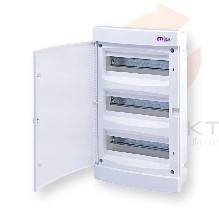 Rozdzielnica modułowa 3x12 podtynkowa /biała/ECM36PO-S DIDO 001101079 ETI Hurtownia Elektryczna Lux-Elektro Rzeszów Tyczyn | Sklep Elektryczny Online