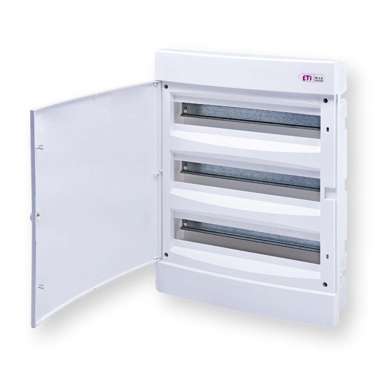 Rozdzielnica modułowa 3x18 podtynkowa /biała/ ECM3X18PO-s DIDO 001101098 ETI Hurtownia Elektryczna Lux-Elektro Rzeszów Tyczyn | Sklep Elektryczny Online
