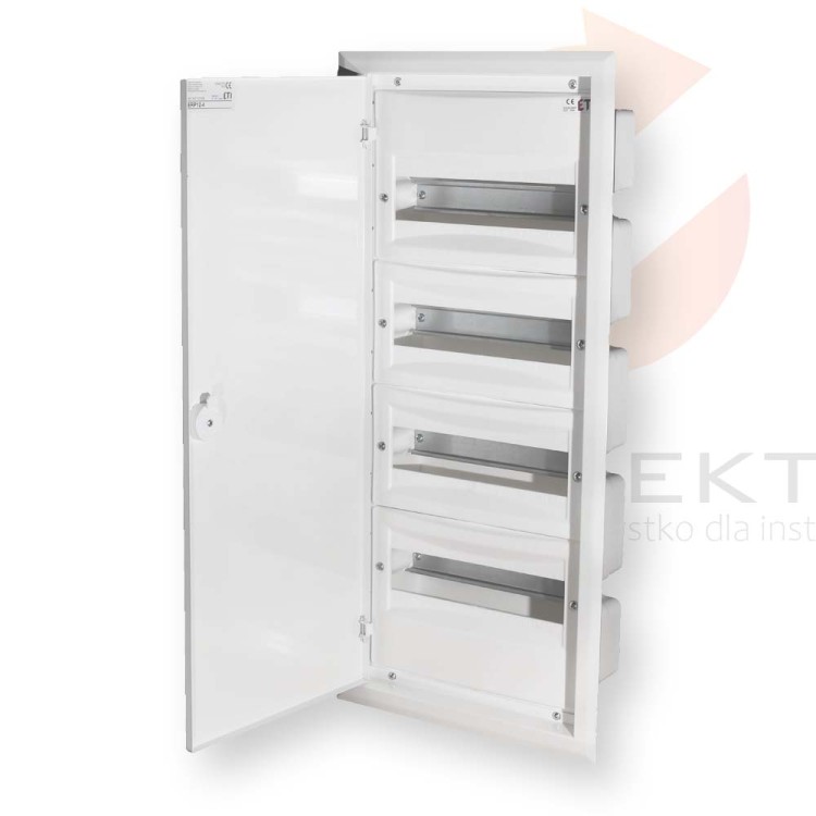 Rozdzielnica modułowa 4x12 podtynkowa /dzwi metal/ ERP12-4 DIDO 001101206 ETI Hurtownia Elektryczna Lux-Elektro Rzeszów Tyczyn | Sklep Elektryczny Online