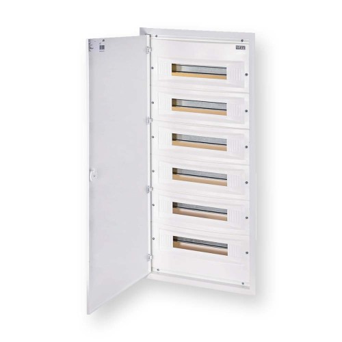 Rozdzielnica modułowa 6x18 podtynkowa /drzwi metal/ ERP18-6 DIDO 001101218 ETI Hurtownia Elektryczna Lux-Elektro Rzeszów Tyczyn | Sklep Elektryczny Online