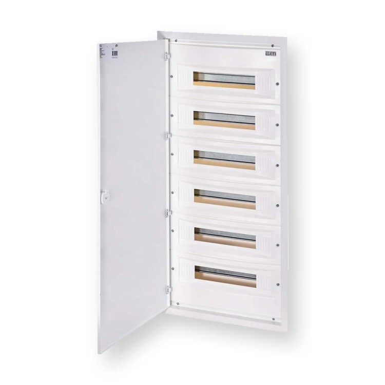 Rozdzielnica modułowa 6x18 podtynkowa /drzwi metal/ ERP18-6 DIDO 001101218 ETI Hurtownia Elektryczna Lux-Elektro Rzeszów Tyczyn | Sklep Elektryczny Online