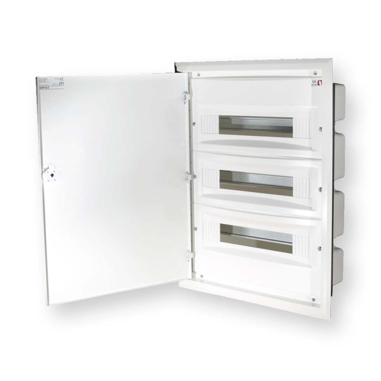Rozdzielnica modułowa 3x18 podtynkowa /dzwi metal/ ERP18-3 DIDO 001101212 ETI Hurtownia Elektryczna Lux-Elektro Rzeszów Tyczyn | Sklep Elektryczny Online