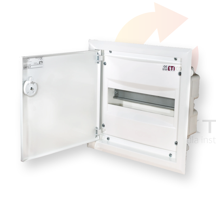 Rozdzielnica modułowa 1x12 podtynkowa /dzwi metal/ ERP12-1 DIDO 001101200 ETI Hurtownia Elektryczna Lux-Elektro Rzeszów Tyczyn | Sklep Elektryczny Online