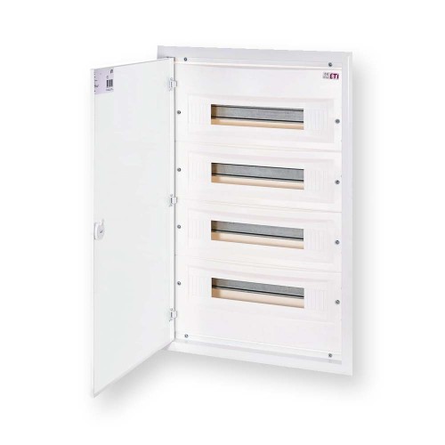 Rozdzielnica modułowa 4x18 podtynkowa /drzwi metal/ ERP18-4 DIDO 001101214 ETI Hurtownia Elektryczna Lux-Elektro Rzeszów Tyczyn | Sklep Elektryczny Online