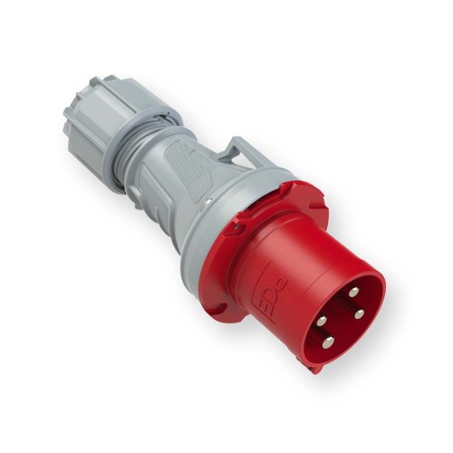 Wtyczka przenośna 63A 4P 400V czerwona IP44 POWER TWIST 0341-6 PCE  Hurtownia Elektryczna Lux-Elektro Rzeszów Tyczyn | Sklep Elektryczny Online