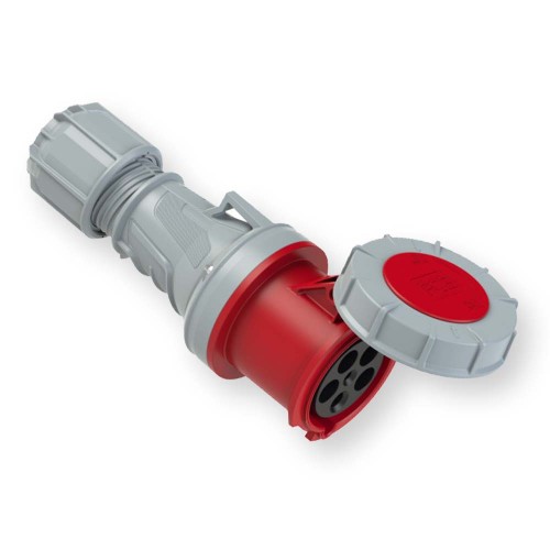 Gniazdo przenośne 125A 5P 400V czerwone IP67 POWER TWIST 245-6 PCE  Hurtownia Elektryczna Lux-Elektro Rzeszów Tyczyn | Sklep Elektryczny Online