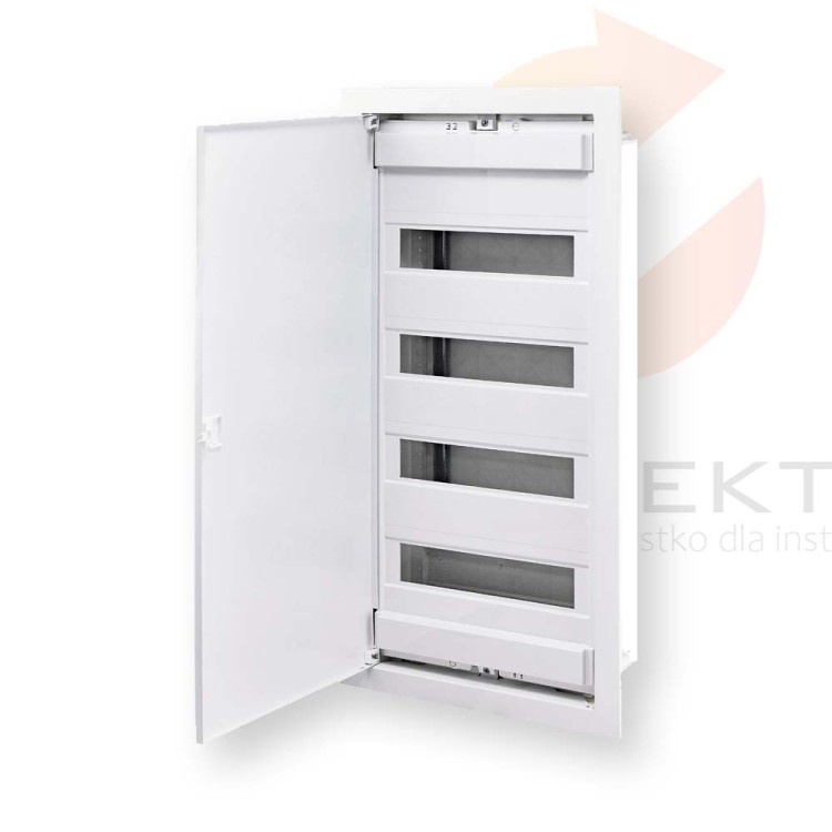 Rozdzielnica modułowa 48+8 podtynkowa /biała drzwi metal/ ECG56 DIDO 001101028 ETI  Hurtownia Elektryczna Lux-Elektro Rzeszów Tyczyn | Sklep Elektryczny Online