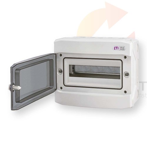 Rozdzielnica modułowa PV 1x12 natynkowa /transparentna/ UV 1500V DC ECH-12PT DIDO 001101062 ETI Hurtownia Elektryczna Lux-Elektro Rzeszów Tyczyn | Sklep Elektryczny Online