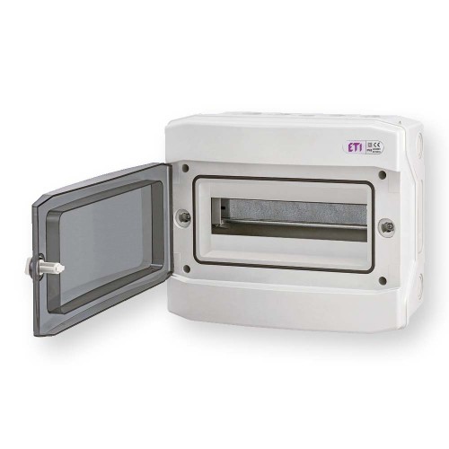 Rozdzielnica modułowa PV 1x12 natynkowa /transparentna/ UV 1500V DC ECH-12PT DIDO 001101062 ETI Hurtownia Elektryczna Lux-Elektro Rzeszów Tyczyn | Sklep Elektryczny Online