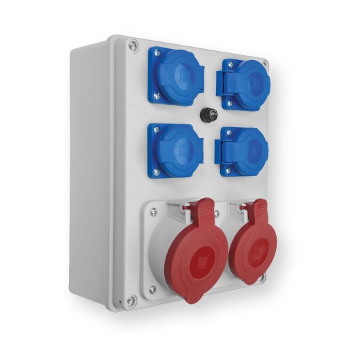 Rozdzielnica R-BOX 240 1x32A/5P 1x16A/5P 4x250V IP44 B.1100-02 PAWBOL Hurtownia Elektryczna Lux-Elektro Rzeszów Tyczyn | Sklep Elektryczny Online