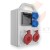 Rozdzielnica przenośna R-BOX 240R 4S 2x32A/5P 2x250V, puste okno IP44 B.1703R PAWBOL Hurtownia Elektryczna Lux-Elektro Rzeszów Tyczyn | Sklep Elektryczny Online