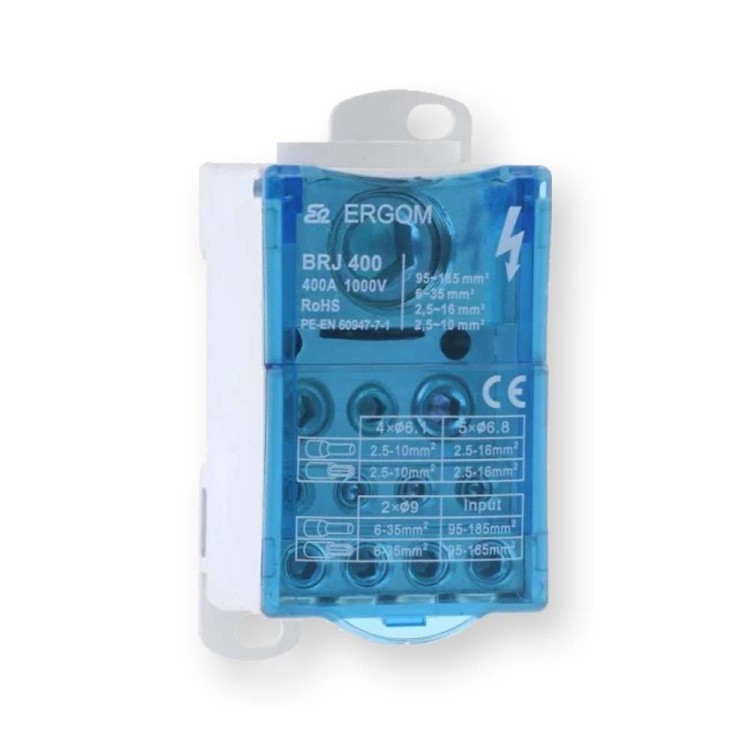 Blok rozdzielczy BRJ 400 R33RA-02030102801 ERGOM Hurtownia Elektryczna Lux-Elektro Rzeszów Tyczyn | Sklep Elektryczny Online