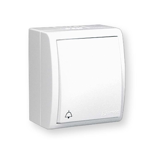 Simon Aquarius Przycisk hermetyczny /dzwonek/ IP54 biały AQD1L/11 Hurtownia Elektryczna Lux-Elektro Rzeszów Tyczyn | Sklep Elektryczny Online