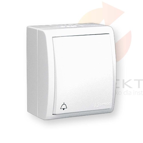 Simon Aquarius Przycisk hermetyczny /dzwonek/ IP54 biały AQD1L/11 Hurtownia Elektryczna Lux-Elektro Rzeszów Tyczyn | Sklep Elektryczny Online