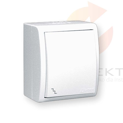 Simon Aquarius Łącznik hermetyczny schodowy IP54 biały AQW6/11 Hurtownia Elektryczna Lux-Elektro Rzeszów Tyczyn | Sklep Elektryczny Online