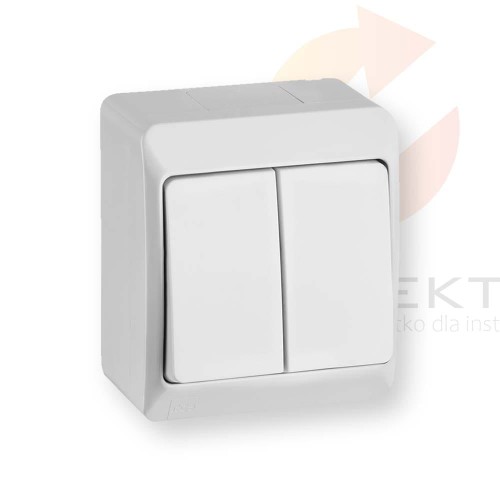 Hermes Łącznik świecznikowy hermetyczny IP44 biały ŁNT-5 0332-02 ELEKTROPLAST-NASIELSK Hurtownia Elektryczna Lux-Elektro Rzeszów Tyczyn | Sklep Elektryczny Online