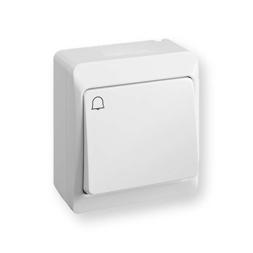 Hermes łącznik dzwonkowy biały IP44 1x ŁNT-1D 0337-02 ELEKTROPLAST-NASIELSK Hurtownia Elektryczna Lux-Elektro Rzeszów Tyczyn | Sklep Elektryczny Online
