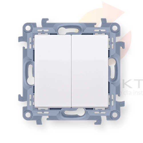 Simon 10 Łącznik świecznikowy 10AX 250V~ /szybkozłącza/ biały CW5C.01/11 Hurtownia Elektryczna Lux-Elektro Rzeszów Tyczyn | Sklep Elektryczny Online